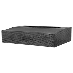 21 W in. 735 CFM Under Cabinet Range Hood in Hammered Zinc with Screen Filters