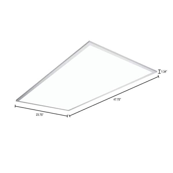 Metalux FPanel 62.2-Watt 2 ft. x 4 ft. White Integrated LED