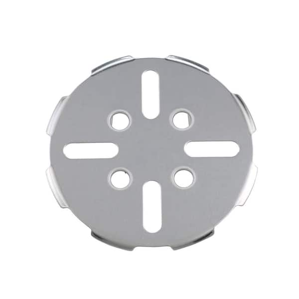 Oatey 3 in. Round Push-In Stainless Steel Shower Drain Cover 427312 - The  Home Depot