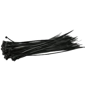 17 in. Black Nylon Cable Ties (500-Piece)