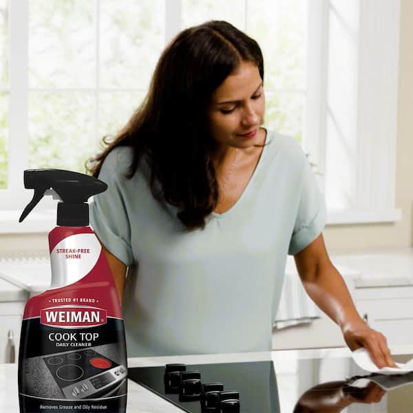 Weiman 2 oz. Glass Cook Top Cleaning Kit 98A - The Home Depot