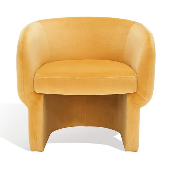 SAFAVIEH Kellyanne Mustard Accent Chair