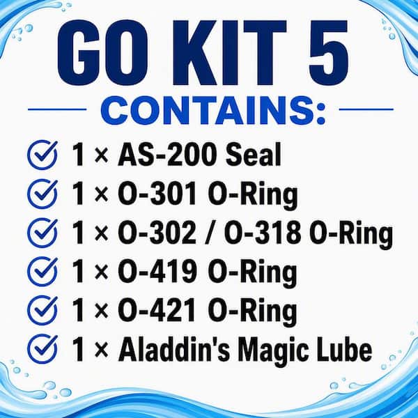 Hayward repair seal kit for pac-fab challenger pumps