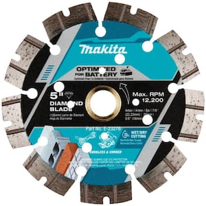 5 in. Thin Kerf Segmented Rim Diamond Blade