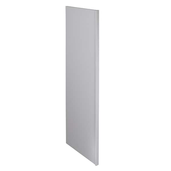 Contractor Express Cabinets Arlington Veiled Gray Plywood Shaker Assembled Kitchen Cabinet Base Dishwasher End Panel 24 in W x 1.5 in D x 34.5 in H