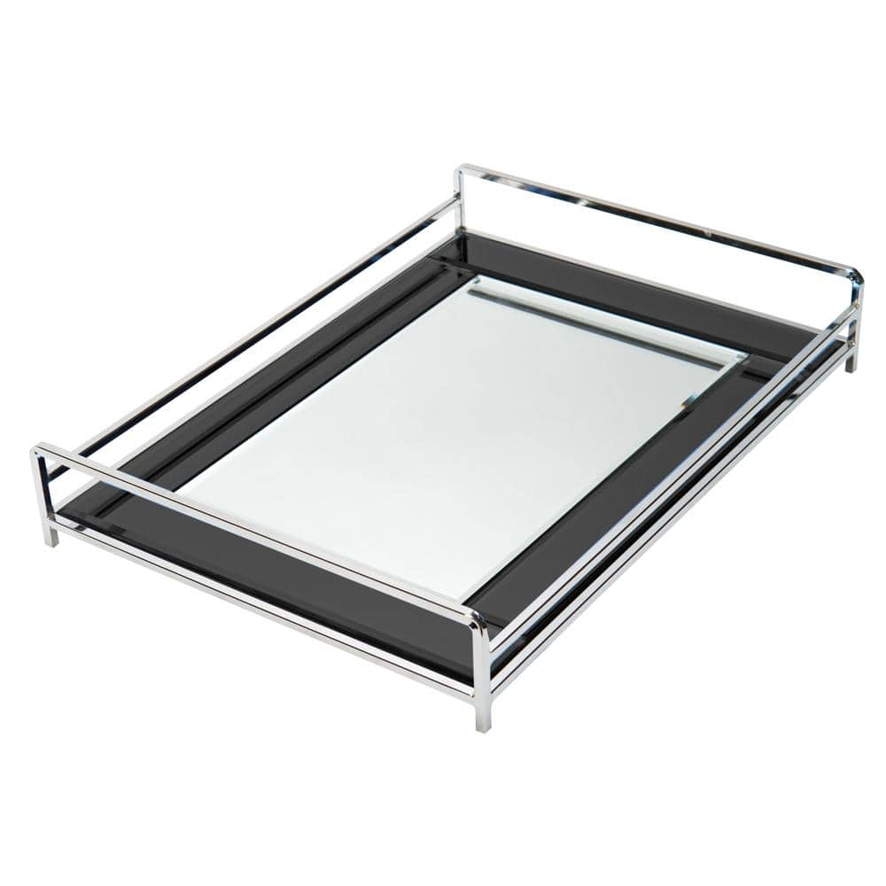 Vanity Mirror Tray in Black Medium