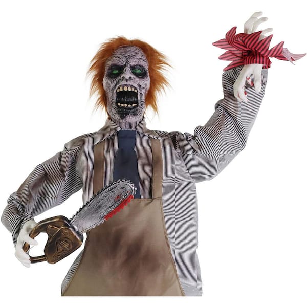 Haunted Hill Farm Vampire Animatronic by Tekky with Lights and