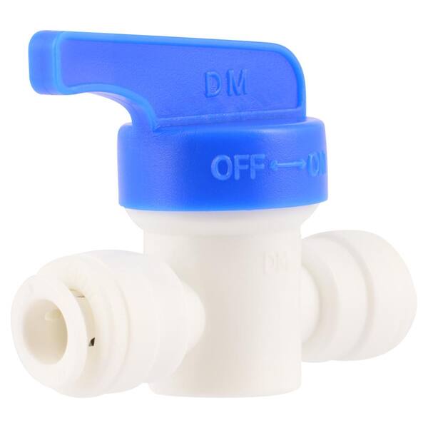 SharkBite 1/4 in. O.D. Quick Connect Polyethylene Straight Valve