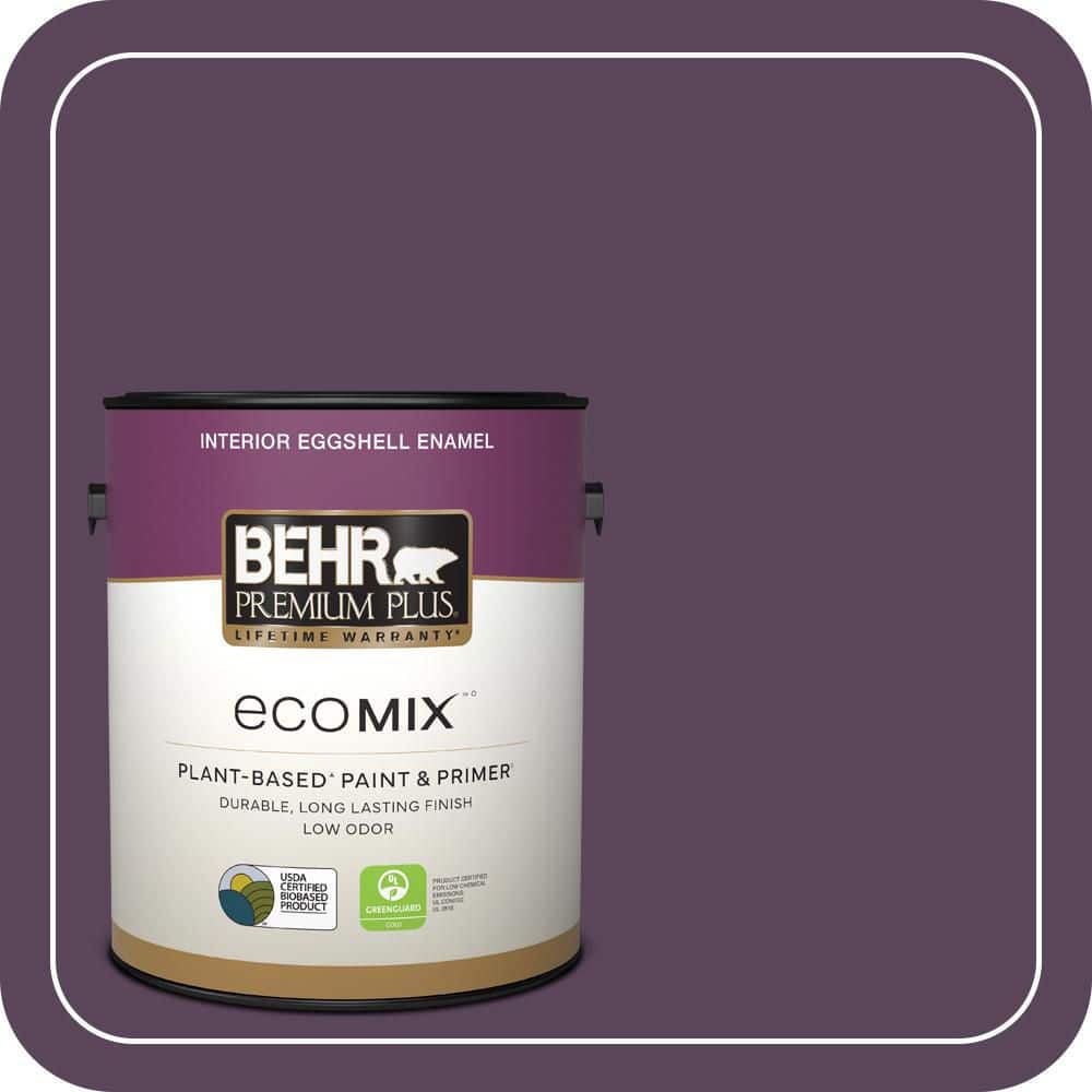1 gal. #T11-3 Strike a Pose Eggshell Enamel EcoMix Plant-Based Interior Paint & Primer price history on PriceWatchPro