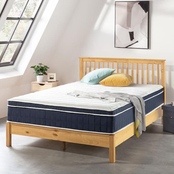 MELLOW Rena Queen Medium Tight Top 12 in. Pocket Spring Hybrid Mattress ...