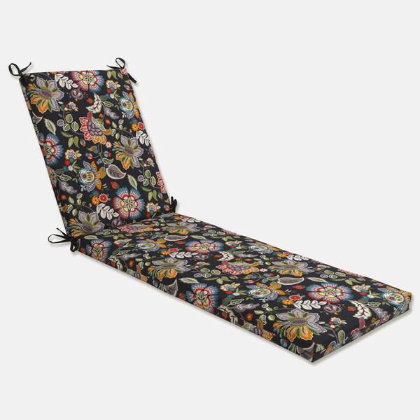 Pillow Perfect Cuscino Per Chaise Lounge Esterno - Floreale Multicolor, 111,8x53,3x7,6 Cm - 3