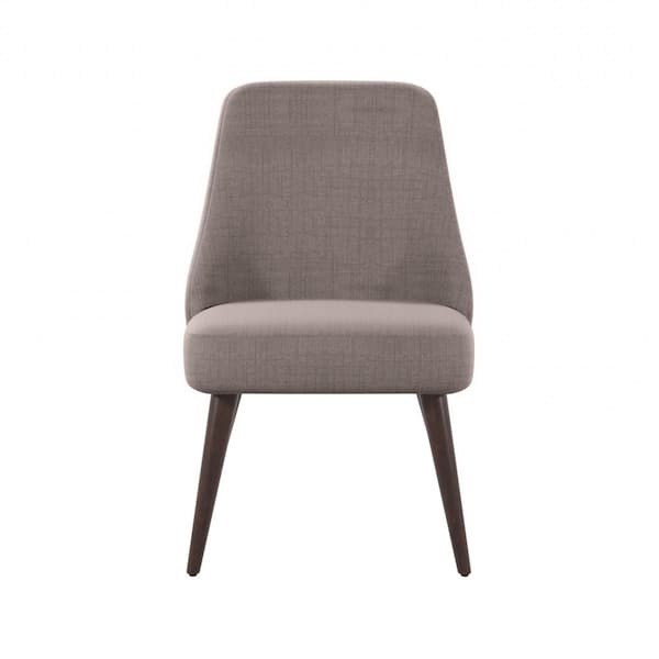 Furniture of America Desiree 32.25 in. Gray Accent Chairs (Set of 2)