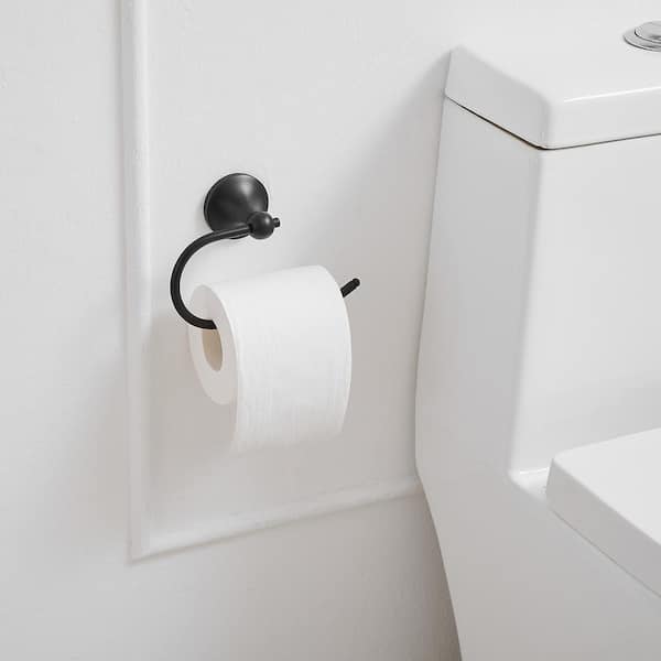 Toilet Paper Holder Wall Mounted Bathroom Kitchen Roll Tissue