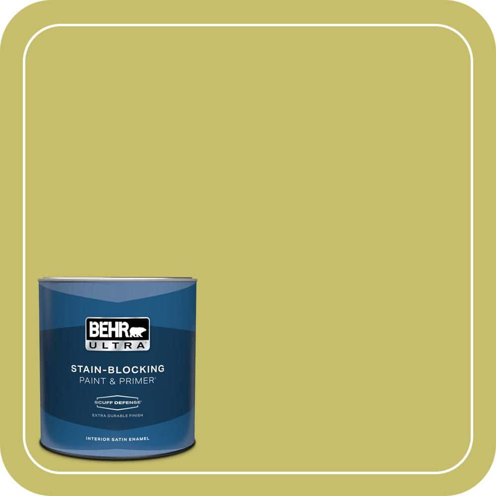 1 qt. #P350-5 Go Go Lime Extra Durable Satin Enamel Interior Paint & Primer price history on PriceWatchPro