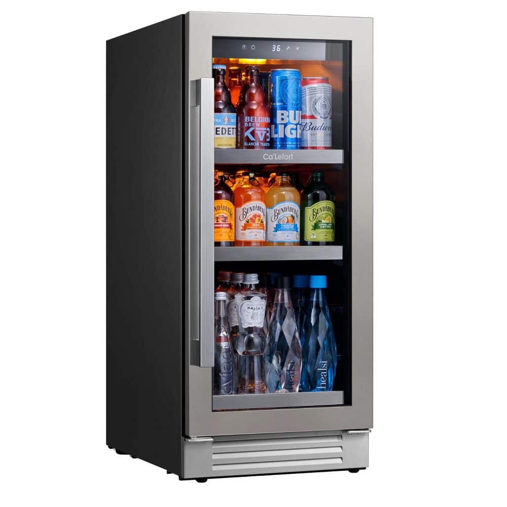 Ca'Lefort 15 in. 100 (12 oz.) Cans Beverage Cooler Refrigerator Soda ...
