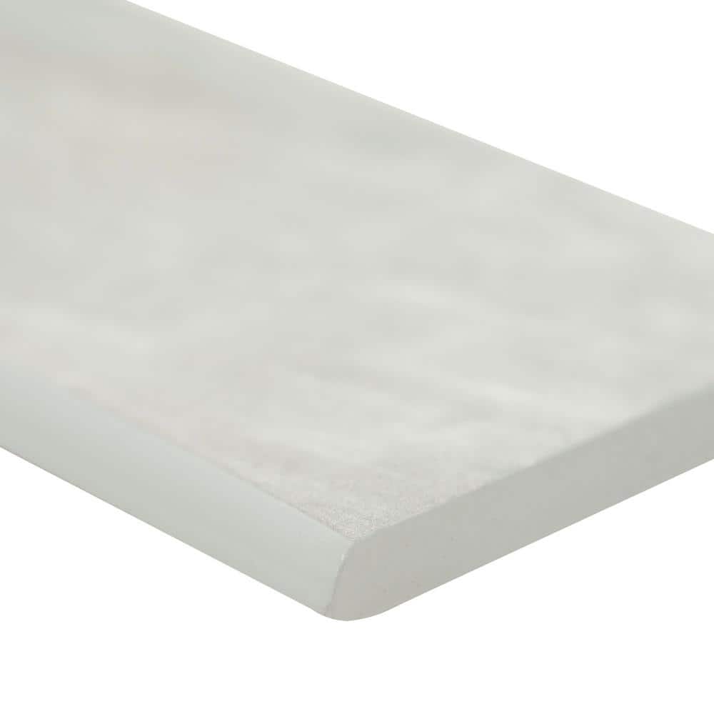 Anastasia Grey Bullnose 3 in. x 24 in. Matte Porcelain Wall Tile (24 lin. ft./Case) price history on PriceWatchPro
