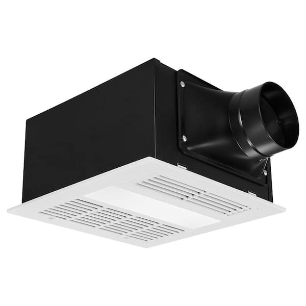 80-90-110 CFM Bathroom Exhaust Fan with Light and Heater, 1500-Watt Bathroom Vent Premium DC Motor Ceiling Fan