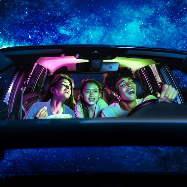 12V Led Auto Ambient Light Car Interior Light RGB Color Flashing