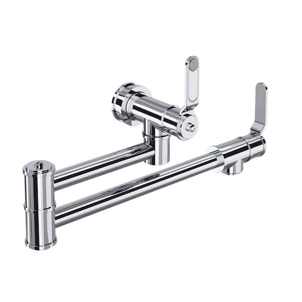Armstrong Wall Mounted Pot Filler in Polished Chrome