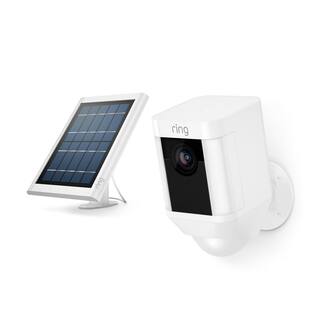 Caricatore Solare Per Ring Spotlight Cam E Stick Up Cam - Pannello Da 10W, Impermeabile IP65, Con Cavo Da 3 Metri - Ricarica Continua Per Fotocamere Di Sicurezza Wireless