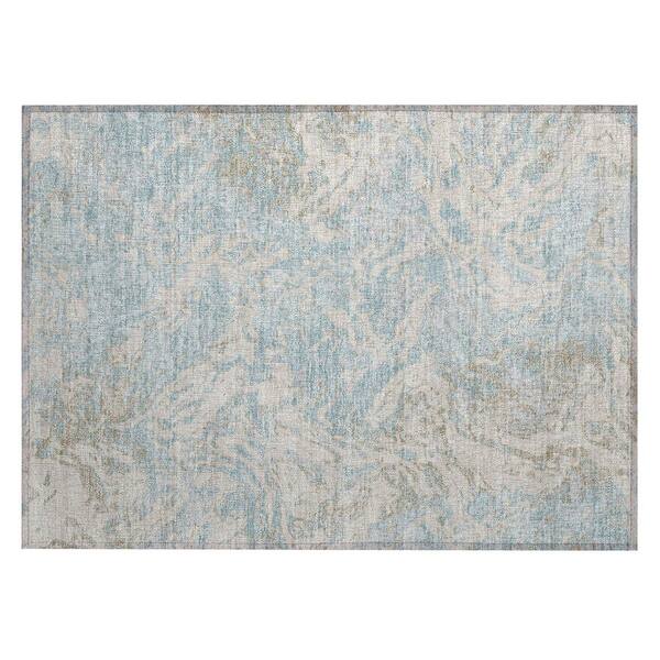 Chantille Machine Washable Indoor/Outdoor Abstract ACN3163 Linen 2 ft. x 3 ft. Accent Rug