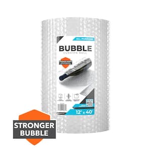 3/16 in. x 12 in. x 40 ft. Clear Bubble Cushion