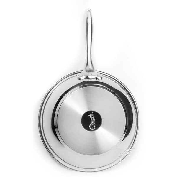 10 Stainless Steel Earth Pan by Ozeri, 100% PTFE-Free Restaurant