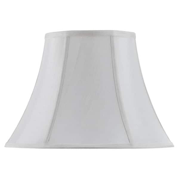 10 in. White Fabric Shade