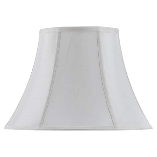 CAL Lighting 10.5 in. White Fabric Shade