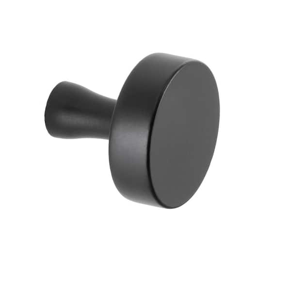 Sumner Street Home Hardware 10-Pack The Perfect Knob 1-1/8 in. (29 mm) Classic Matte Black Round Cabinet Knob