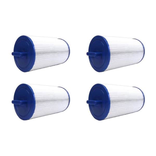 Unicel 4.94 in. Dia 35 sq. ft. Spa Replacement Filter Cartridge (4-Pack)