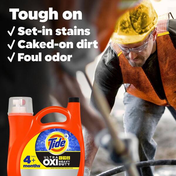 117 oz. HE Ultra Oxi Original Scent Liquid Laundry Detergent (83-Loads, Multi-Pack 2)