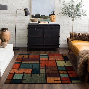 Fairfield Charcoal 4 ft. x 6 ft. Area Rug