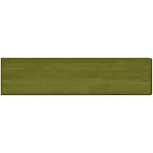 Artcrafted Fern 3 in. x 12 in. Glazed Ceramic Wall Tile (10.12 sq. ft./case)