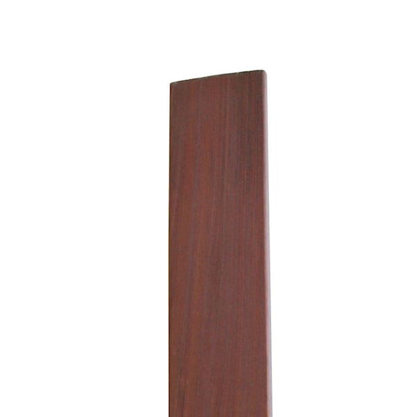 Unbranded 1 in. x 4 in. x 8 ft. Construction Heart S4S Redwood Board