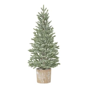 23 in Frosted Fir Tabletop Christmas Tree