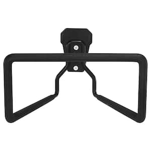 150 ft. Heavy-Duty Metal Hanger Wall Mount in Black for Garden Hose