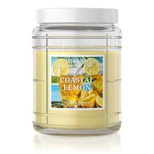 16 oz. Coastal Lemon Scented Candle Jar