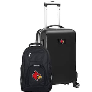 Louisville Cardinals Deluxe 2-Piece Backpack and Carry on Set