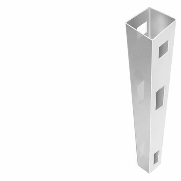 Rainier 5 in. x 5 in. x 9 ft. White Vinyl Fence Line Post