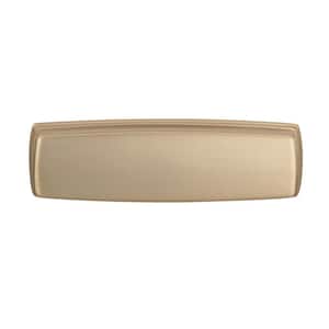 Kane 3-3/4 in (96 mm) Golden Champagne Cabinet Cup Pull