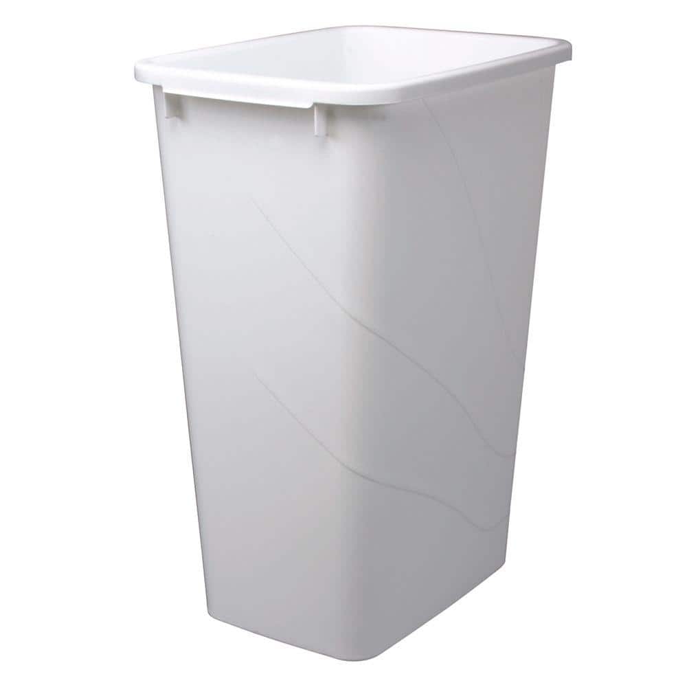 Knape Vogt 21 63 In X 15 38 In X 11 13 In In Cabinet Replacement Pull Out Trash Can Qt50pb W The Home Depot