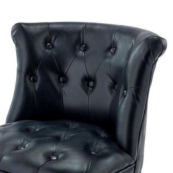 Sheldon quilted discount leather club chair