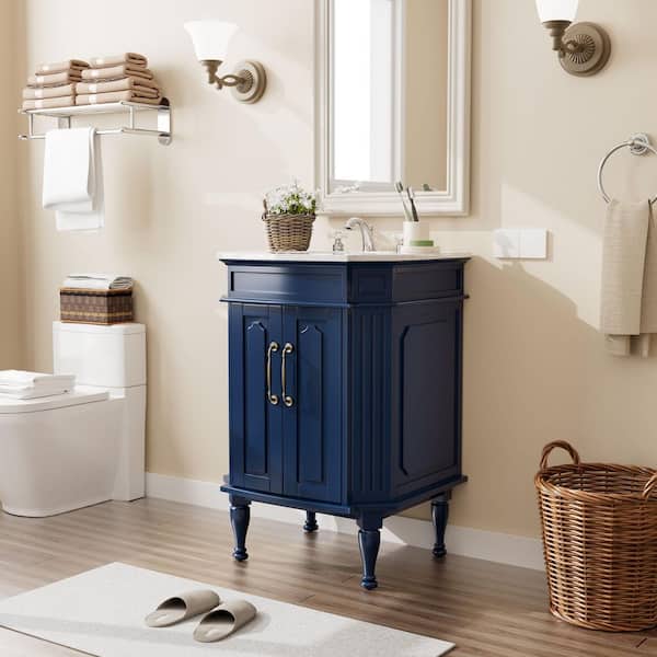 ヨリ Shirocon ドライギャバ ハンサムジレ ベスト シングル 紺 白 Reviews for JEAREY 24 in. Navy Wood Single Sink Freestanding