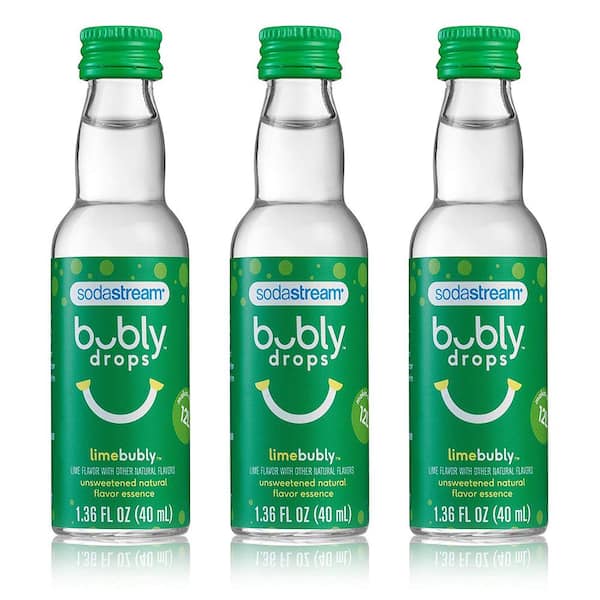 SodaStream 40 ml bubly Lime Drops (Case of 3)