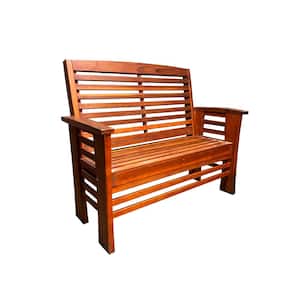 Garden 60 in. 3-Person Pacific Wood Outdoor Bench