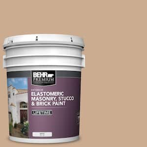 5 gal. #N250-3 Pottery Wheel Elastomeric Masonry, Stucco and Brick Exterior Paint