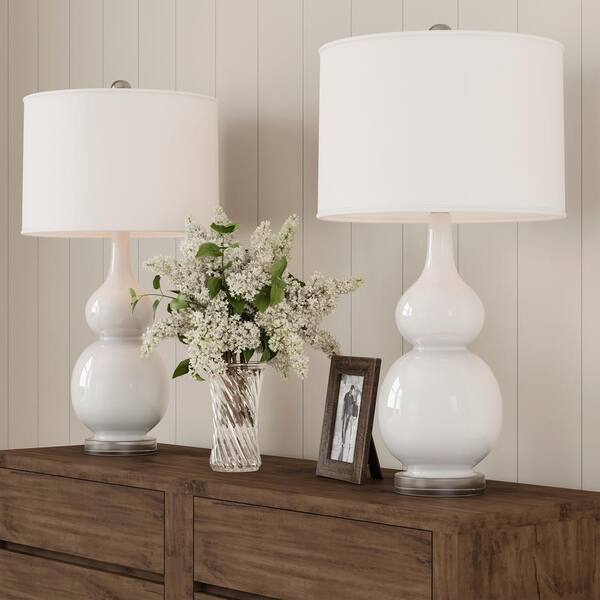 Lavish Home 26 25 In Double Gourd, Gourd Lamp Shades
