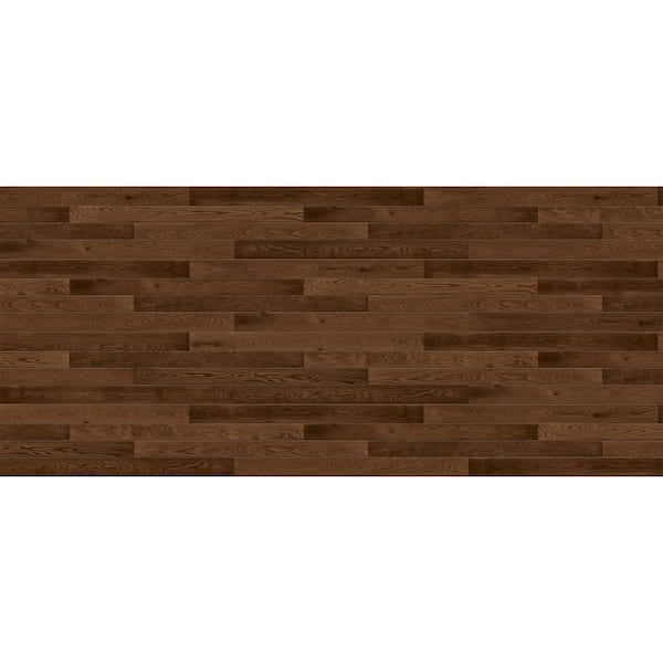 Clopay Modern Steel  16 ft x 7 ft Insulated 18.4 R-Value Wood Look Plank Kona Garage Door without Windows
