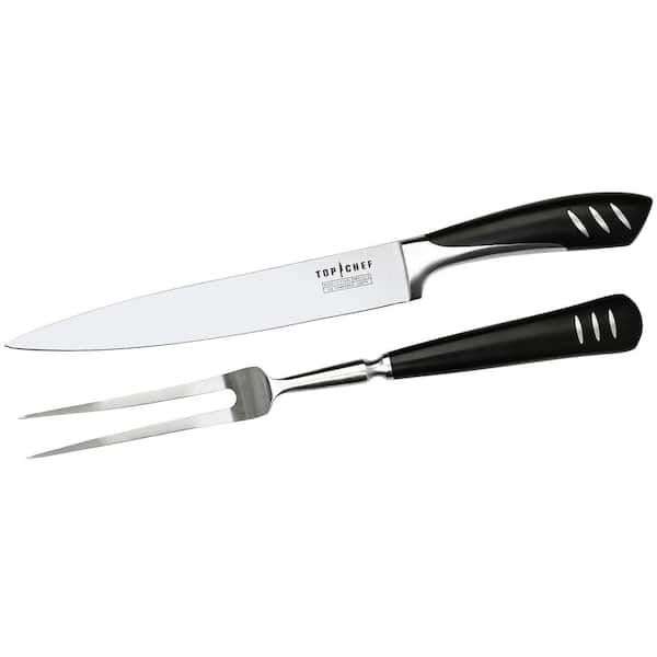Top Chef by Master Cutlery 2-Piece Stainless Steel Carving Set